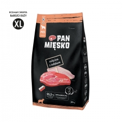 Pan Mięsko cielęcina z indykiem - granulat XL 20kg